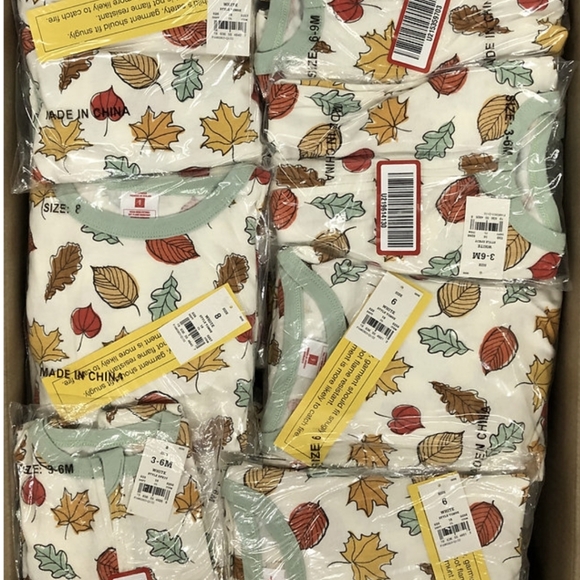 NWT Men's Hyde & EEK! Boutique Fall Leaf Print Matching Pajama Set - Picture 6 of 6